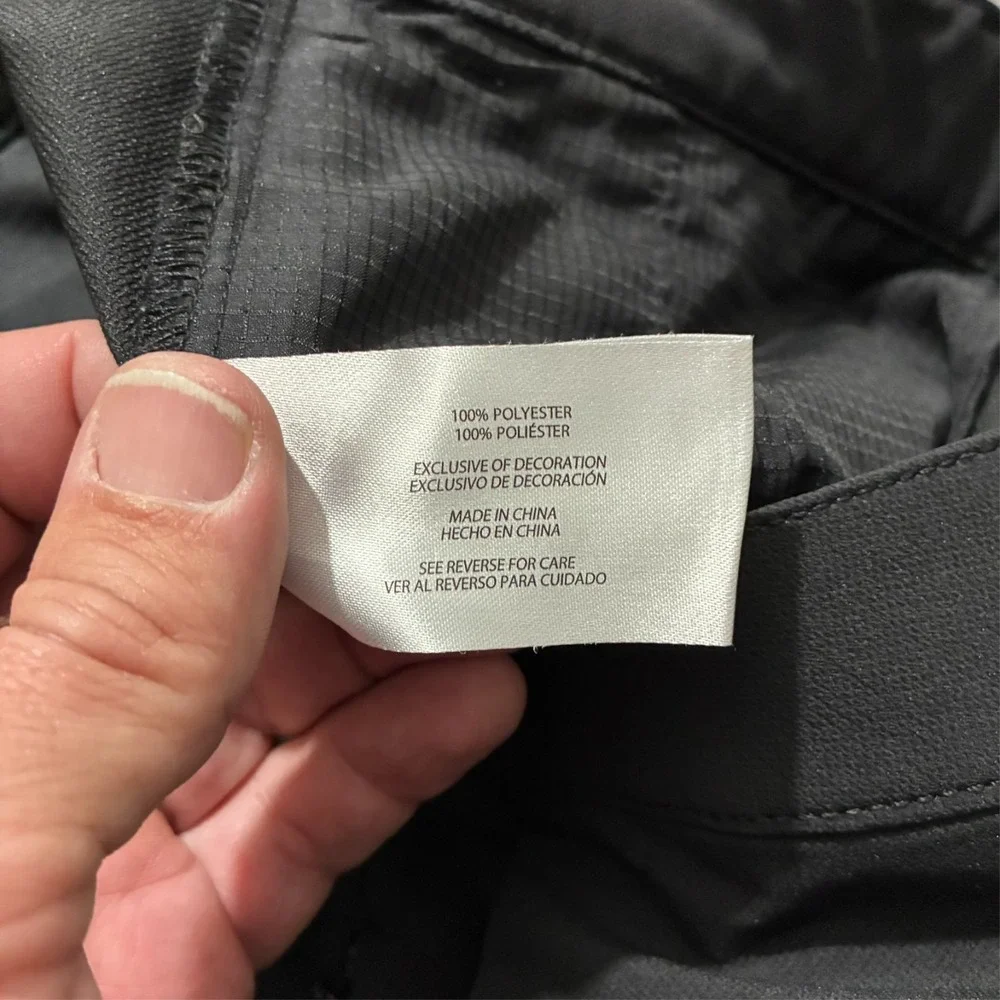 Banana Republic Mens Dress Pants Size 36x29 Black Flat Front Straight‎ Mid Rise